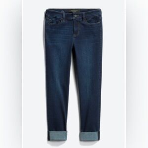 Liverpool Charlie Wide Rolled Cuff Jeans